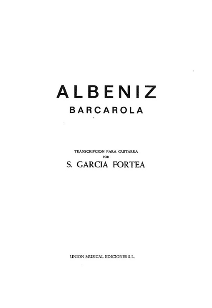 Barcarola
